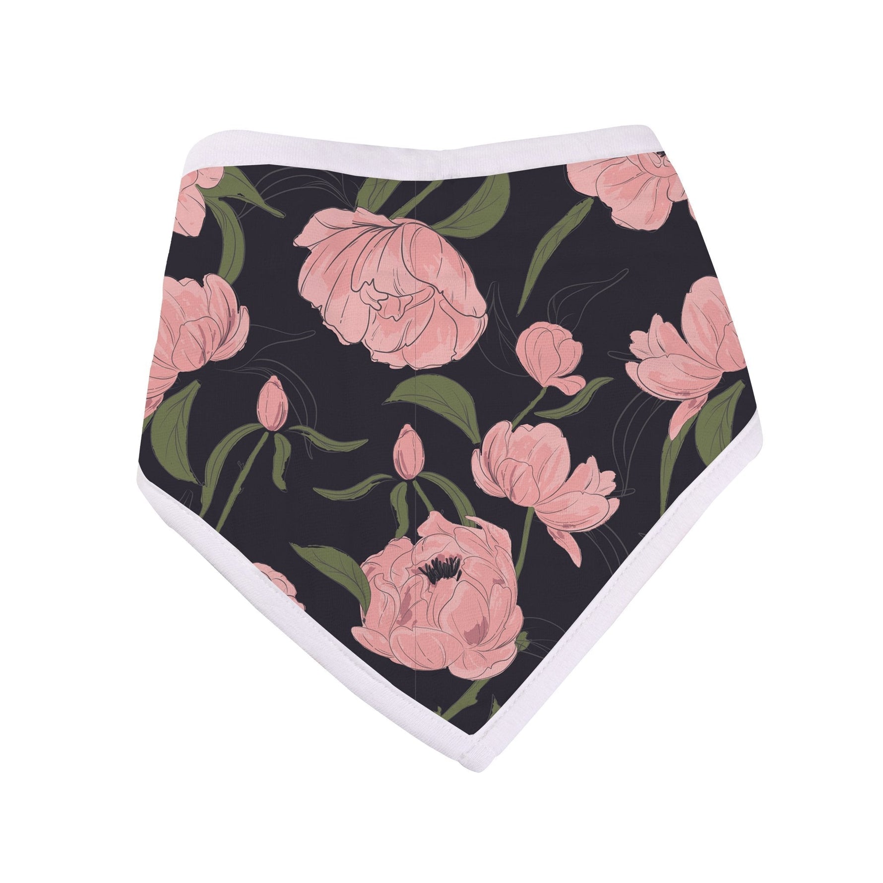 Newcastle Classics Bamboo muslin bibs with extra absorbency for feeding and teething -