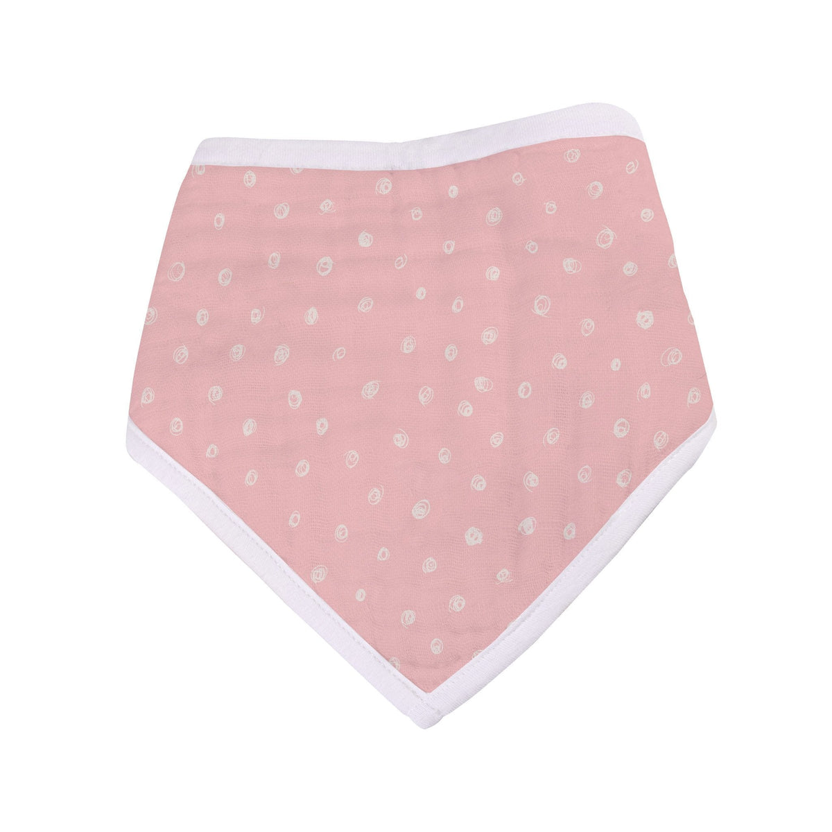 Newcastle Classics Bamboo muslin bibs with extra absorbency for feeding and teething -