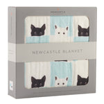 Newcastle Classics Bamboo Muslin Blanket with Four Layer Comfort for Cozy Kids - 