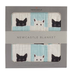 Newcastle Classics Bamboo Muslin Blanket with Four Layer Comfort for Cozy Kids - 