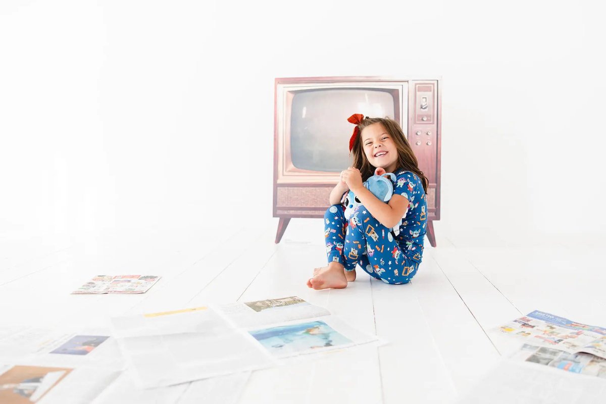 Charlie Lou Baby Bamboo Pajama Set For Kids 18 To 24 Months To 4T 5T Cozy - Everetts Place Boutique - 