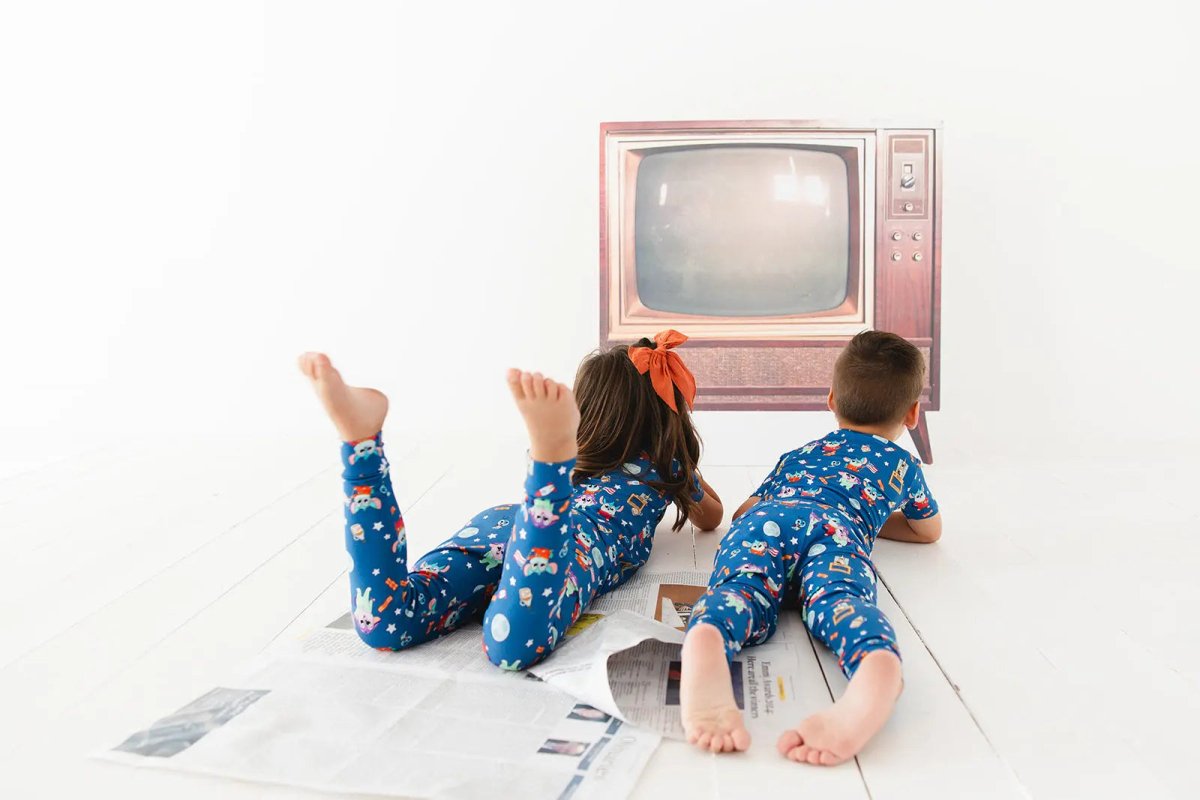 Charlie Lou Baby Bamboo Pajama Set For Kids 18 To 24 Months To 4T 5T Cozy - Everetts Place Boutique - 