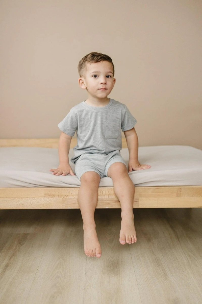 Little Joy Co. Bamboo Pocket Tee for Baby Soft Comfort and Stretch - Everetts Place Boutique - 