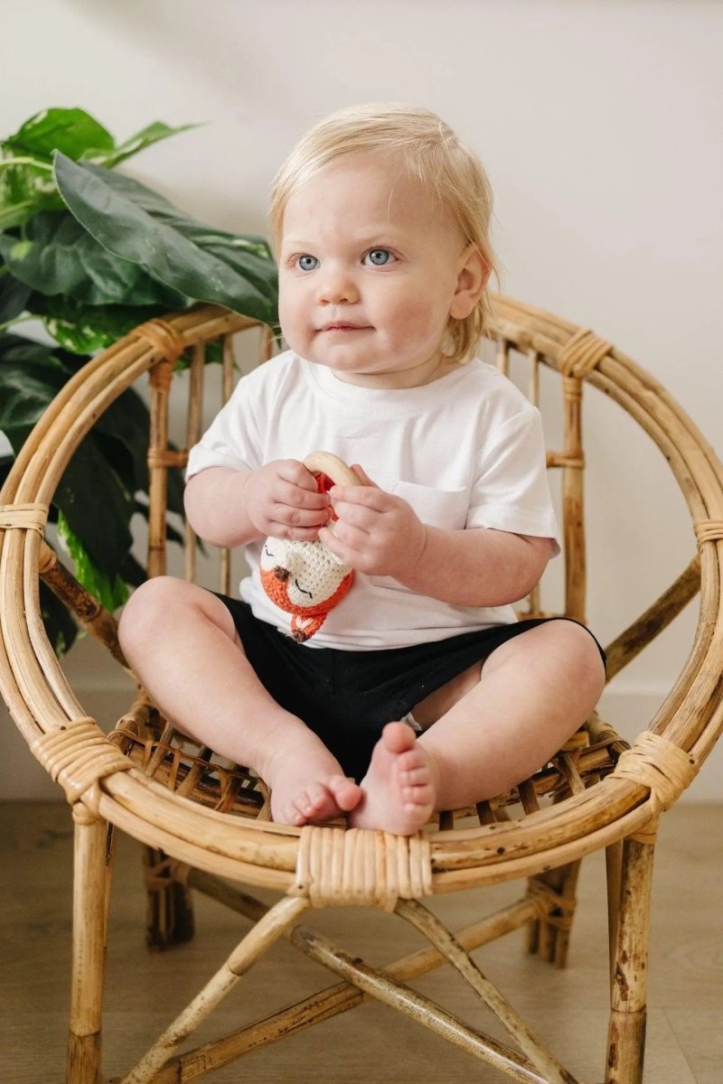 Little Joy Co. Bamboo Pocket Tee for Baby Soft Comfort and Stretch - Everetts Place Boutique - 