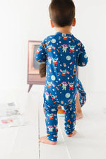 Charlie Lou Baby Bamboo Rompee Chip Chilla Baby Romper Convertible Cuffs - Everetts Place Boutique - 