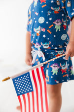 Charlie Lou Baby Bamboo Shortie Set for Babies Chip Chilla Collection - Everetts Place Boutique - 