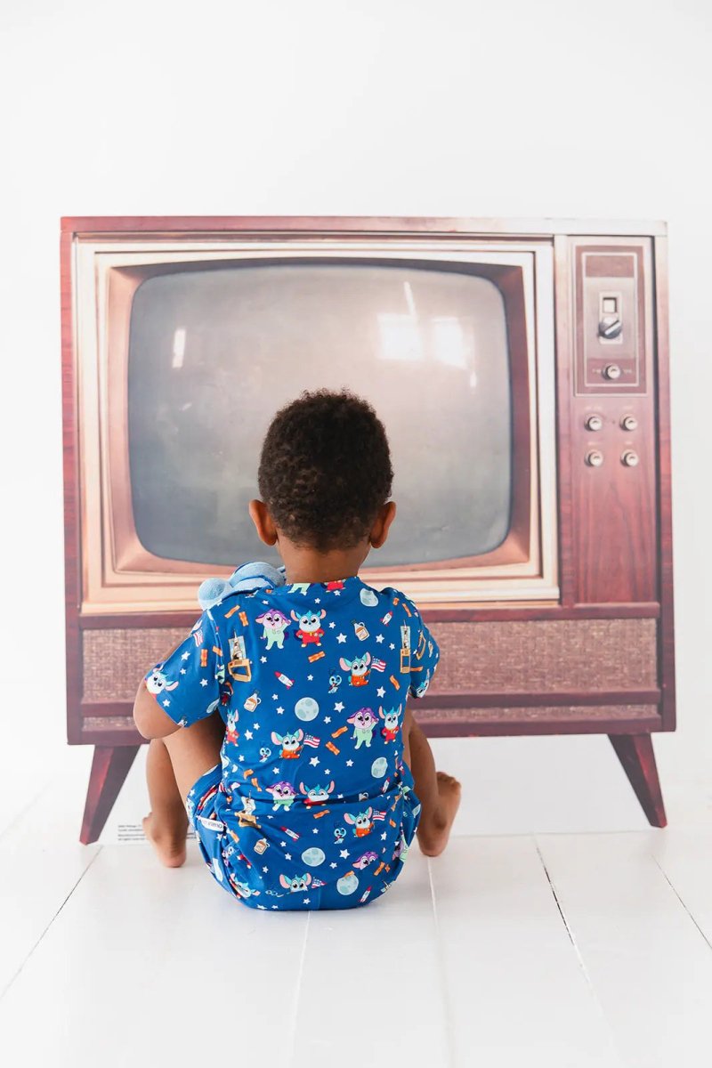 Charlie Lou Baby Bamboo Shortie Set for Babies Chip Chilla Collection - Everetts Place Boutique - 