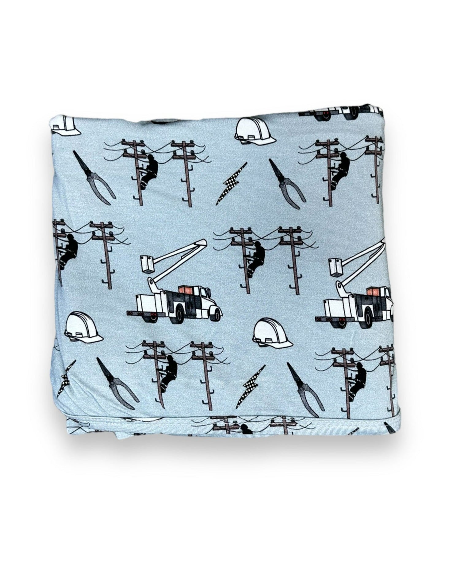 Miller & Co. Bamboo Spandex Swaddle, Lineman - 