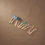 Eizzy Baby Bamboo Spoon and Fork Set (Sage) - 