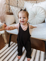 Little Joy Co. Bamboo Tank Romper Four Colors For All Sizes Oversized Fit - Everetts Place Boutique - 