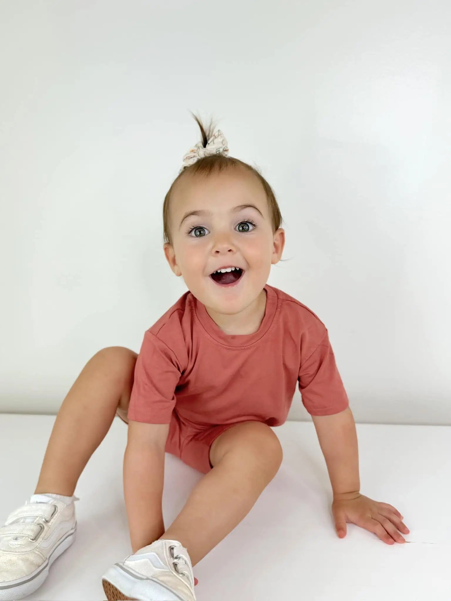 Little Joy Co. Bamboo Tee & Bike Shorts - sold as separates - 