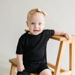 Little Joy Co. Bamboo Tee & Bike Shorts - sold as separates - 