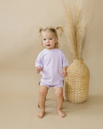 Little Joy Co. Bamboo Tee & Bike Shorts - sold as separates - 
