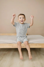 Little Joy Co. Bamboo Terry Drawstring Shorts for All Day Comfort Fit - Everetts Place Boutique - 