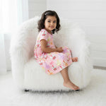 Bestaroo Bamboo Toddler Dress With Short Sleeves Bestaroo Soft - 