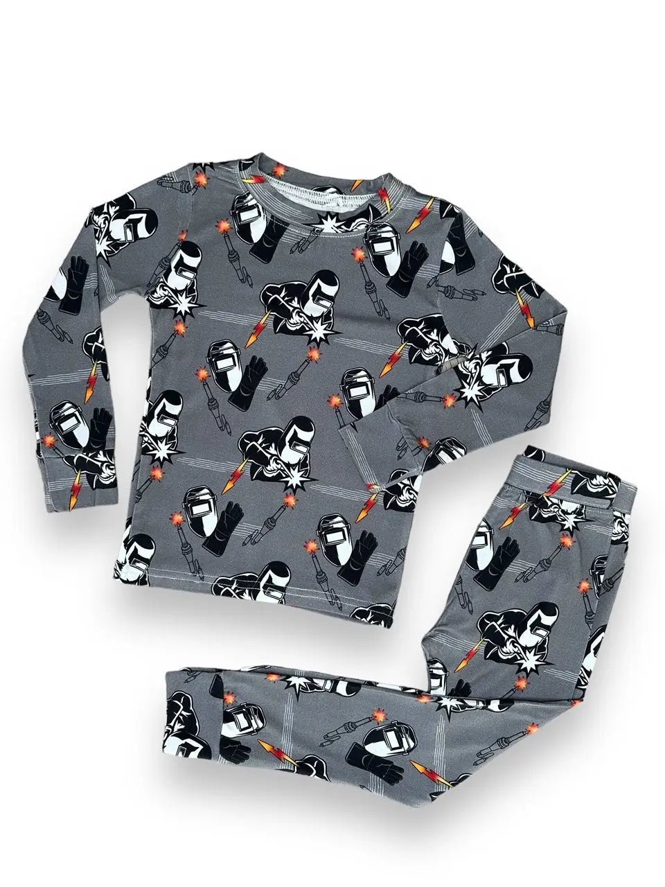 Miller & Co. Bamboo Two Piece Pajama Set, Welder - 