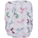 Texas Tushies Eco-Friendly Bamboo Velour Cloth Diaper with Pocket Opening for Newborns - Baby & Toddler Cloth Diapers