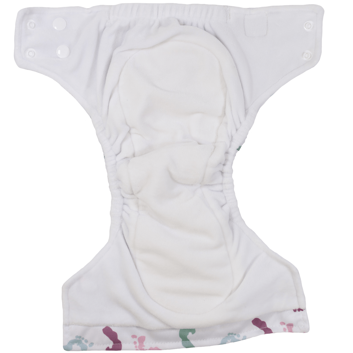 Bamboo Velour Tiny Tushies Newborn AIO Cloth Diaper with Pocket Opening Texas Tushies