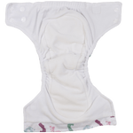 Texas Tushies Eco-Friendly Bamboo Velour Cloth Diaper with Pocket Opening for Newborns - Baby & Toddler Cloth Diapers