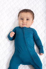 Solid Bamboo Double Zip Onesies | Soft Baby Essentials by Rayn’s Tiny Stitches