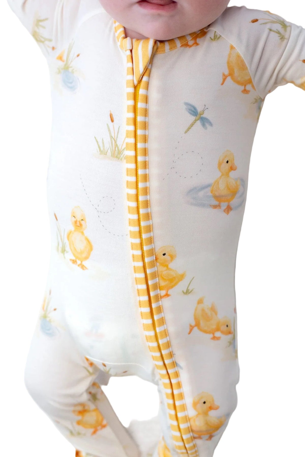 My First Waddle Bamboo Onesie | Soft Baby Bodysuit by Rayn’s Tiny Stitches