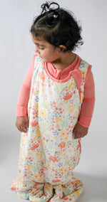 My First Flower Floral Sleep Sack | Soft Baby Wearable Blanket by Rayn’s Tiny Stitches