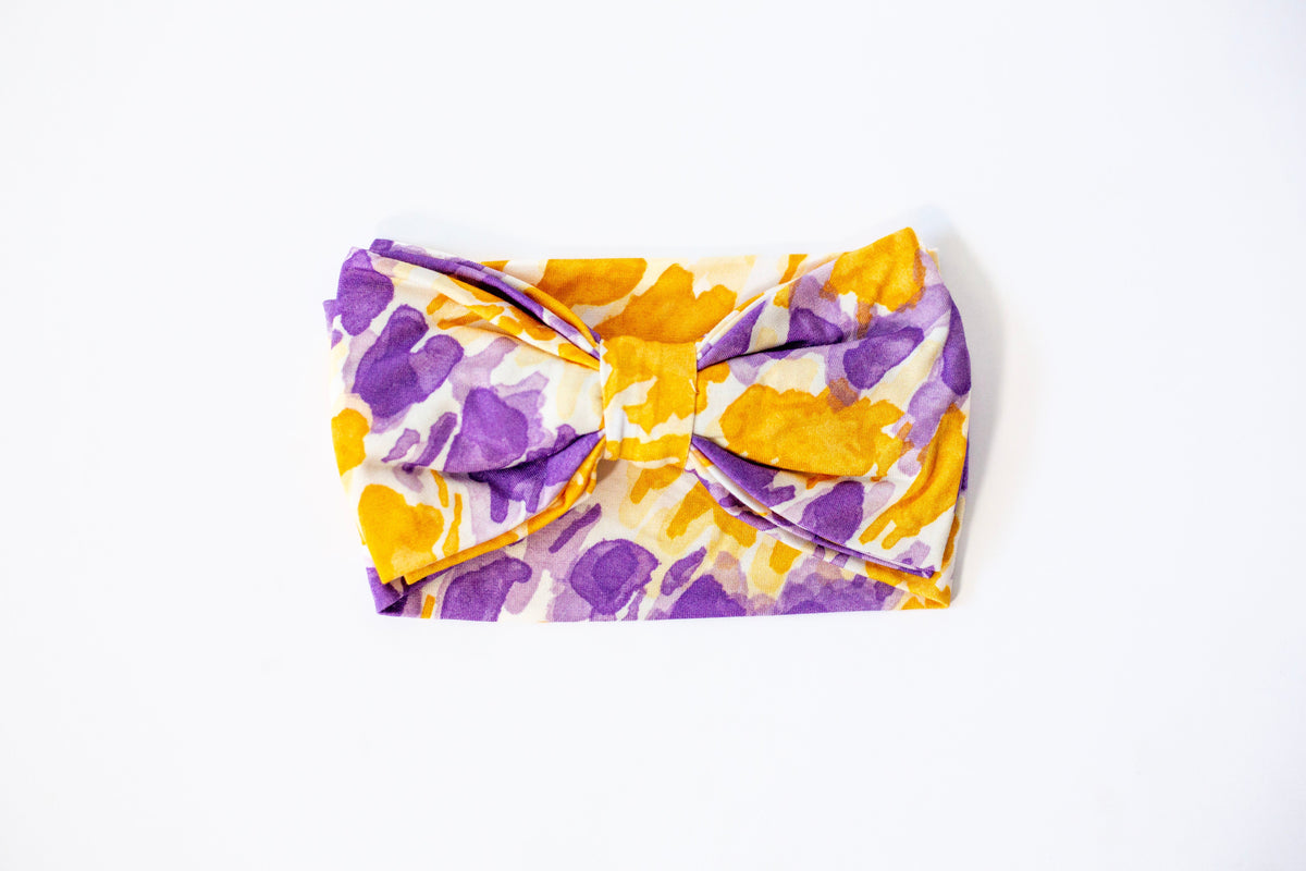Tie Dye Baby Hairband | Soft Stretch Headband for Girls by Rayn’s Tiny Stitches