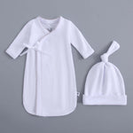 Luxie Charm Baptism Gown & Hat Set - Everetts Place Boutique - 