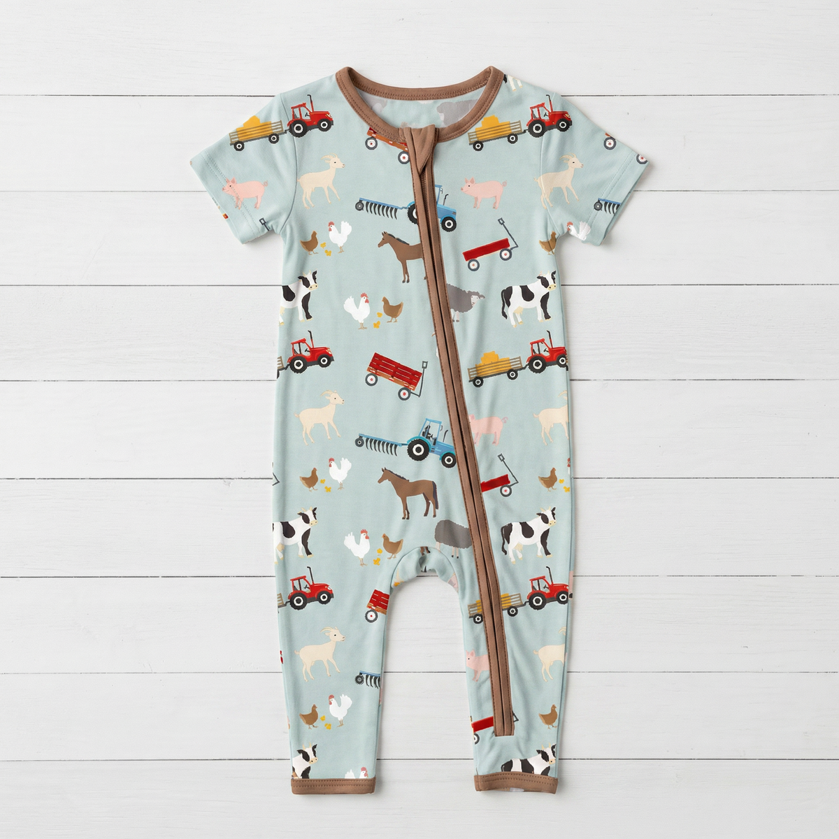 Barnyard Cuddles Romper by Bestaroo