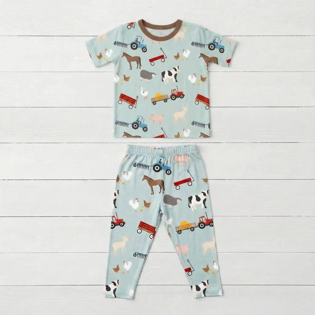 Barnyard Cuddles S/S Pajama by Bestaroo