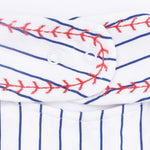 Angel Dear Baseball Stripe - Feeding Bib - 