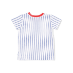 Angel Dear Baseball Stripe - Loungewear Short Set - 