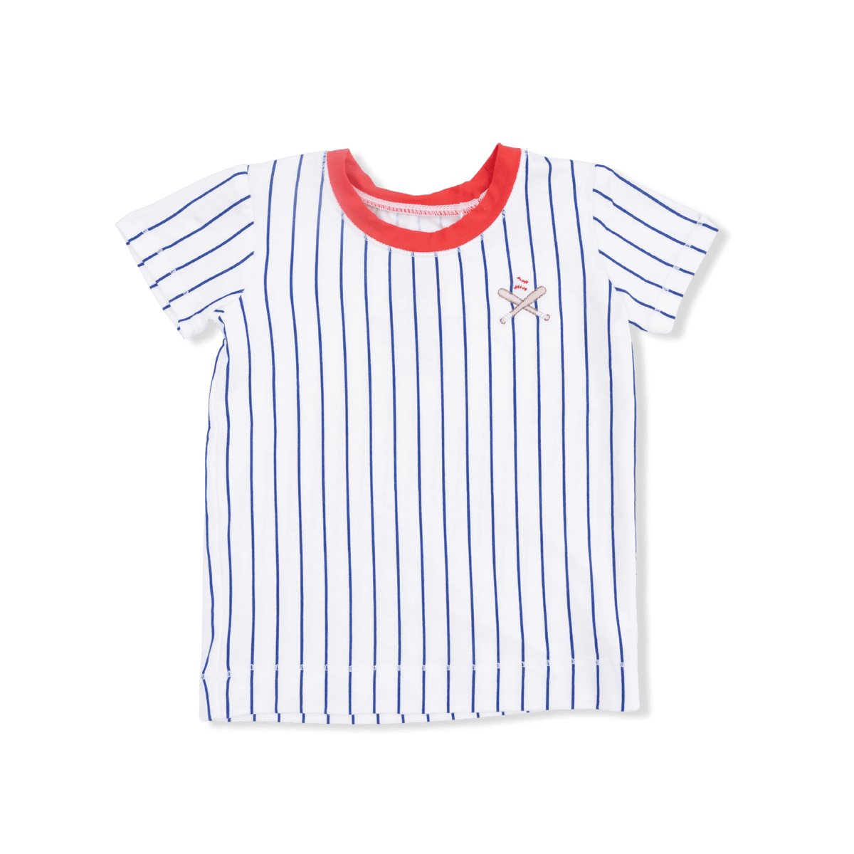 Angel Dear Baseball Stripe - Loungewear Short Set - 