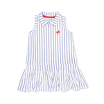 Angel Dear Baseball Stripe - Polo Dress with Cartwheel Short - 