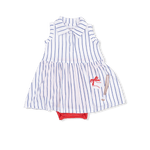 Angel Dear Baseball Stripe - Polo Tennis Dress - 