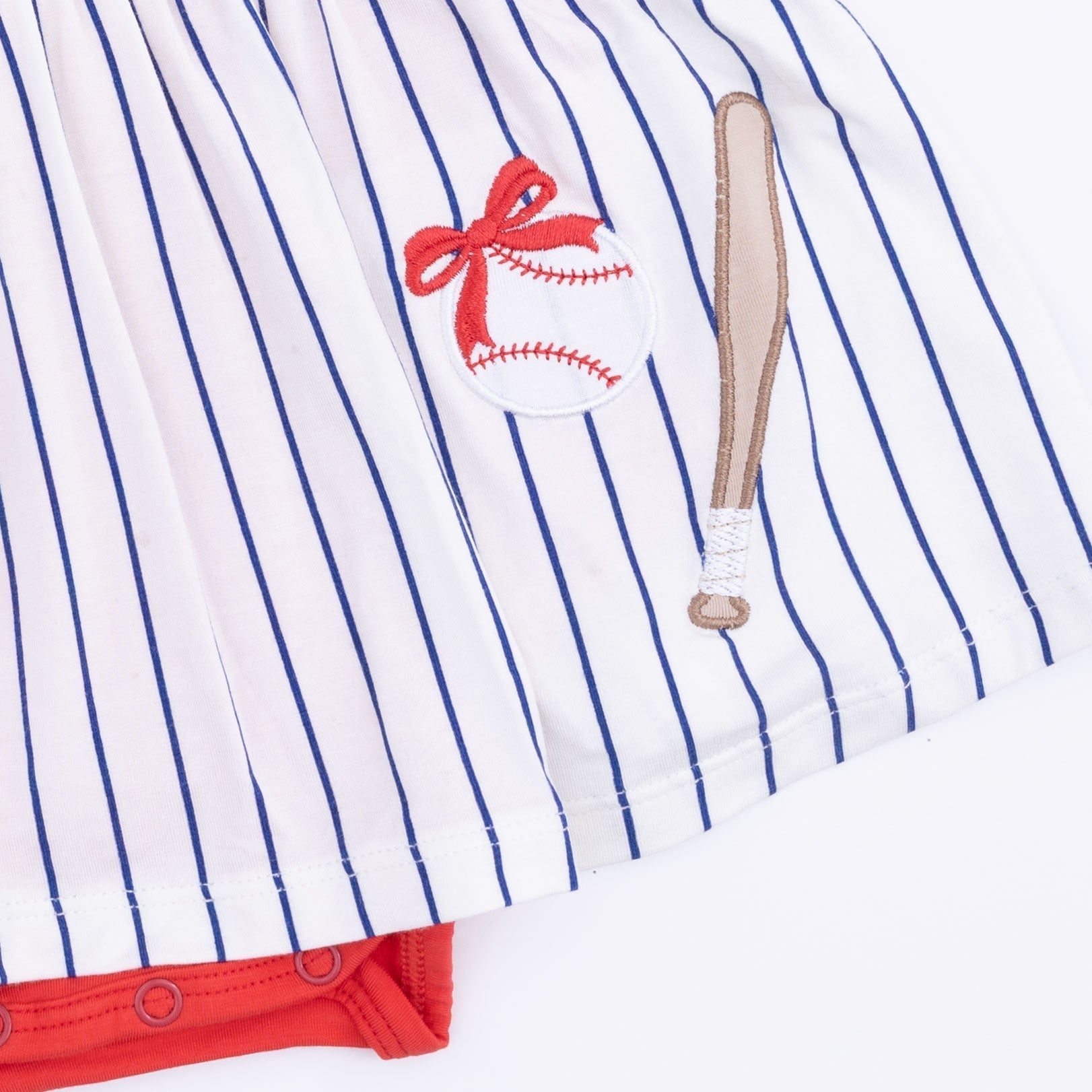 Angel Dear Baseball Stripe - Polo Tennis Dress - 