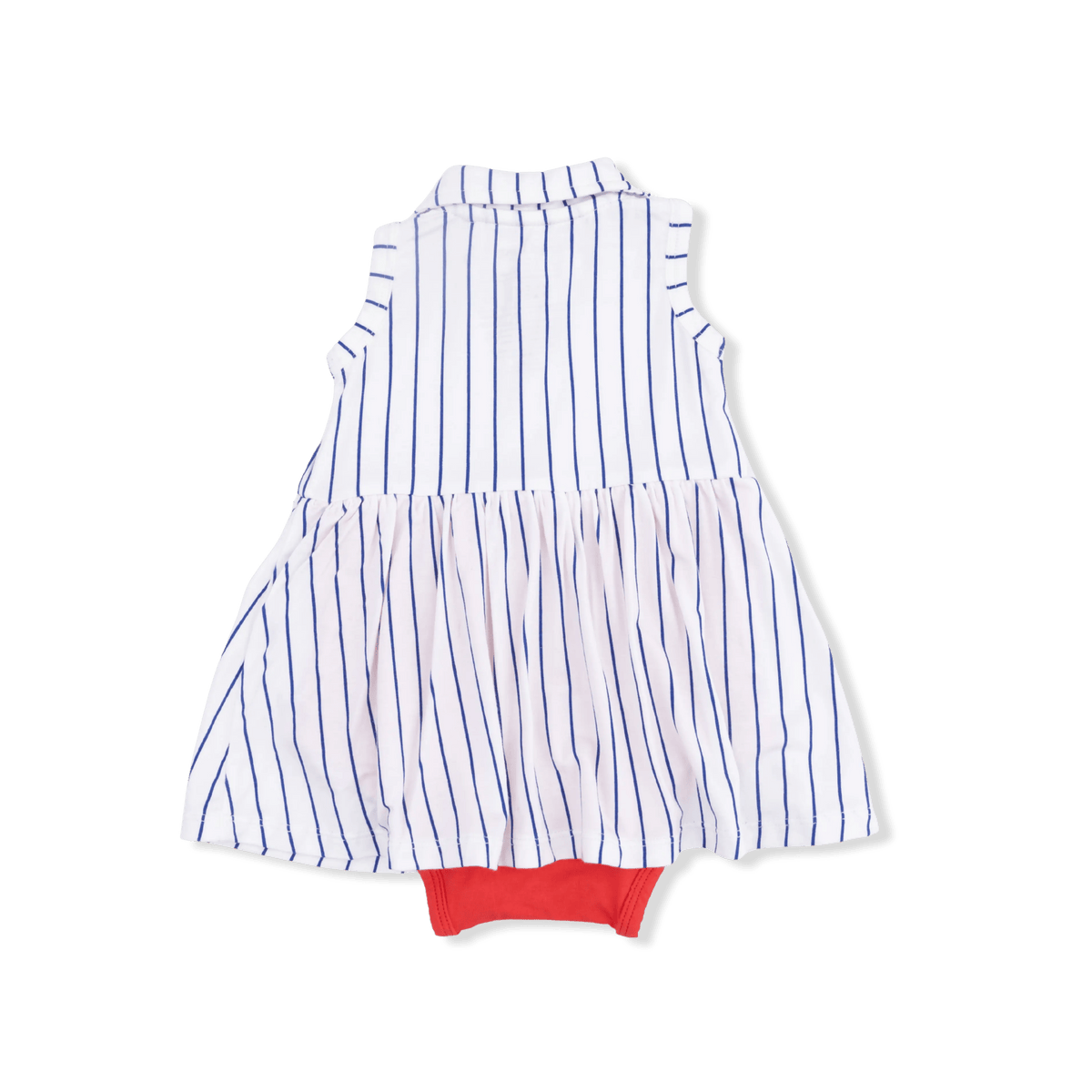 Angel Dear Baseball Stripe - Polo Tennis Dress - 