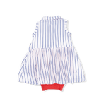 Angel Dear Baseball Stripe - Polo Tennis Dress - 