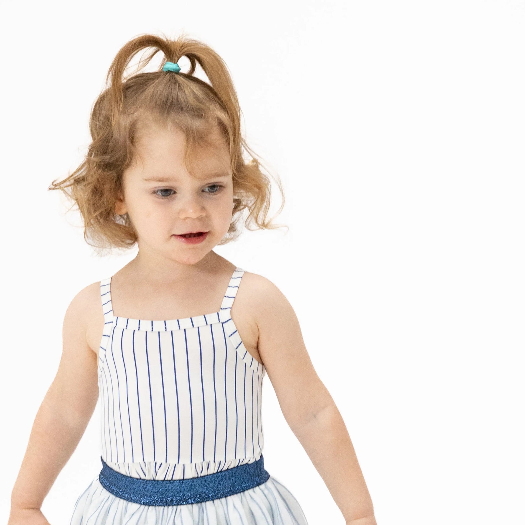 Baseball Stripe - Tank with Peplum - Dress, One-piece garment, Day Dress, Baby & Toddler Clothing, Pink | Everetts Place