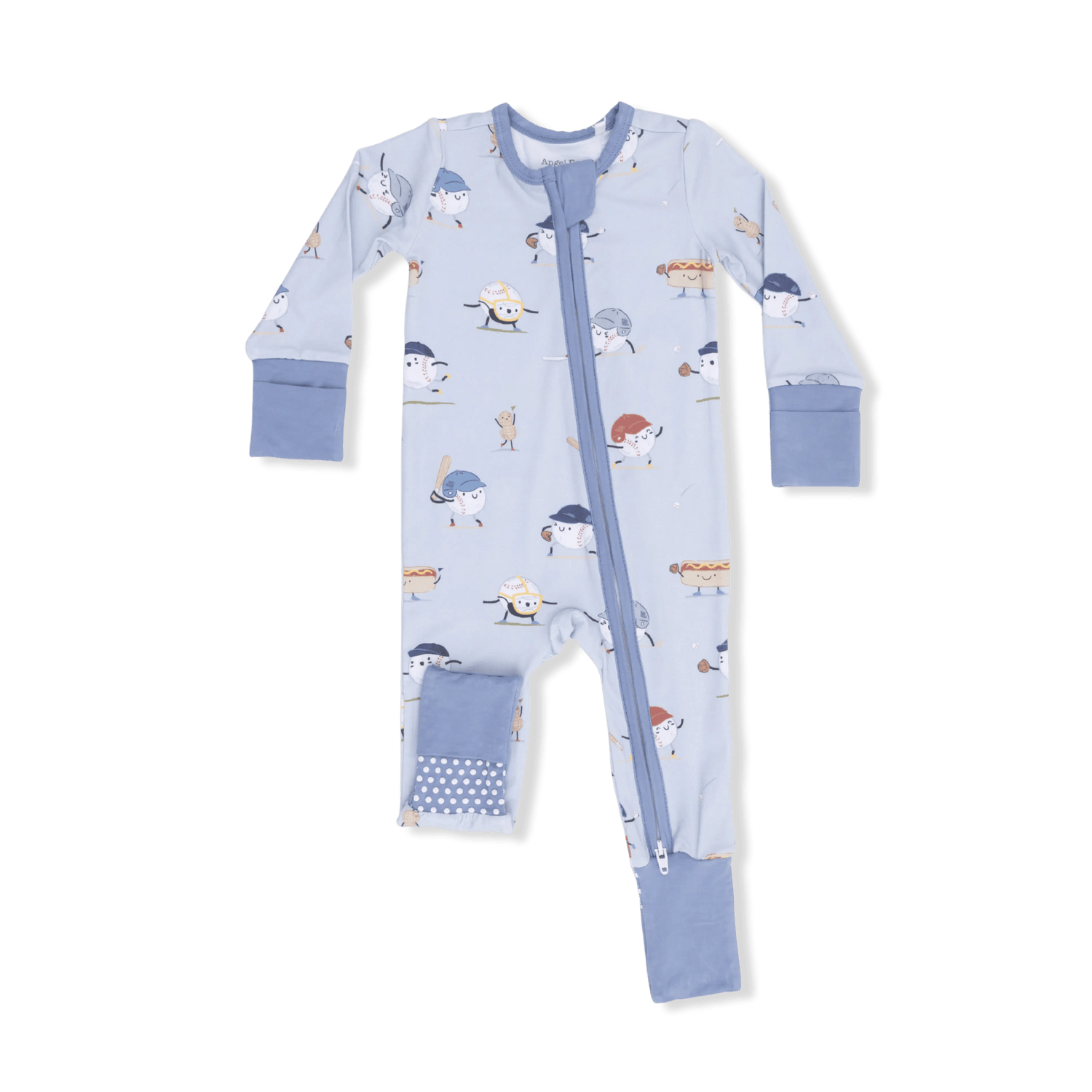 Angel Dear Baseballs Playing Baseball - Convertible Romper - 