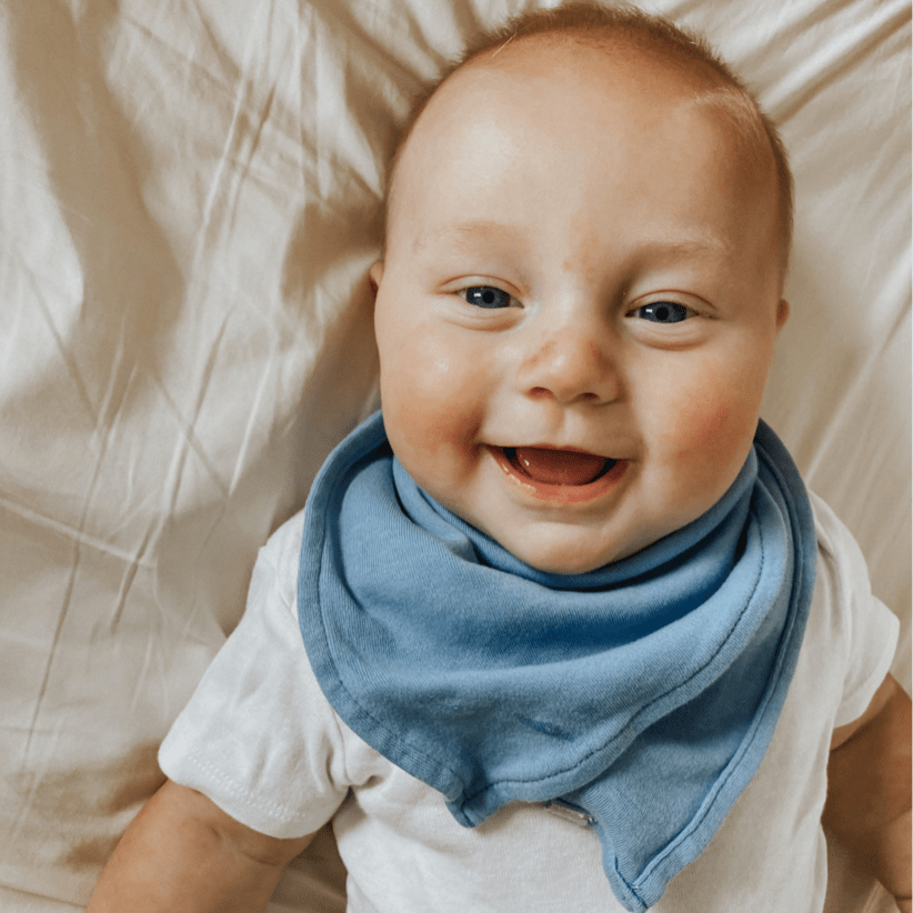 Finn + Emma basics bib | periwinkle blue - 