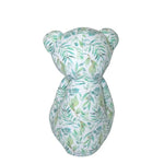 Goosewaddle® | Newborn Baby Blankets Toys Teethers Bibs & More Basil Bear Mint Plush Snuggle Buddy with Soft Fabric