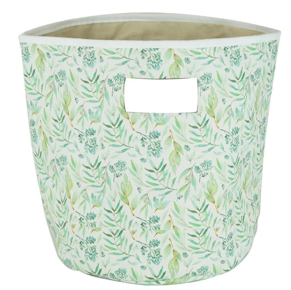 Basil Soft Storage Bins with Stylish Design for Baby Nursery Organization - Everetts Place