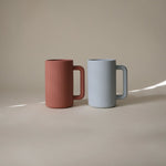 Mushie Bath Rinse Cup for Kids with Textured Grip and Controlled Water Stream - 