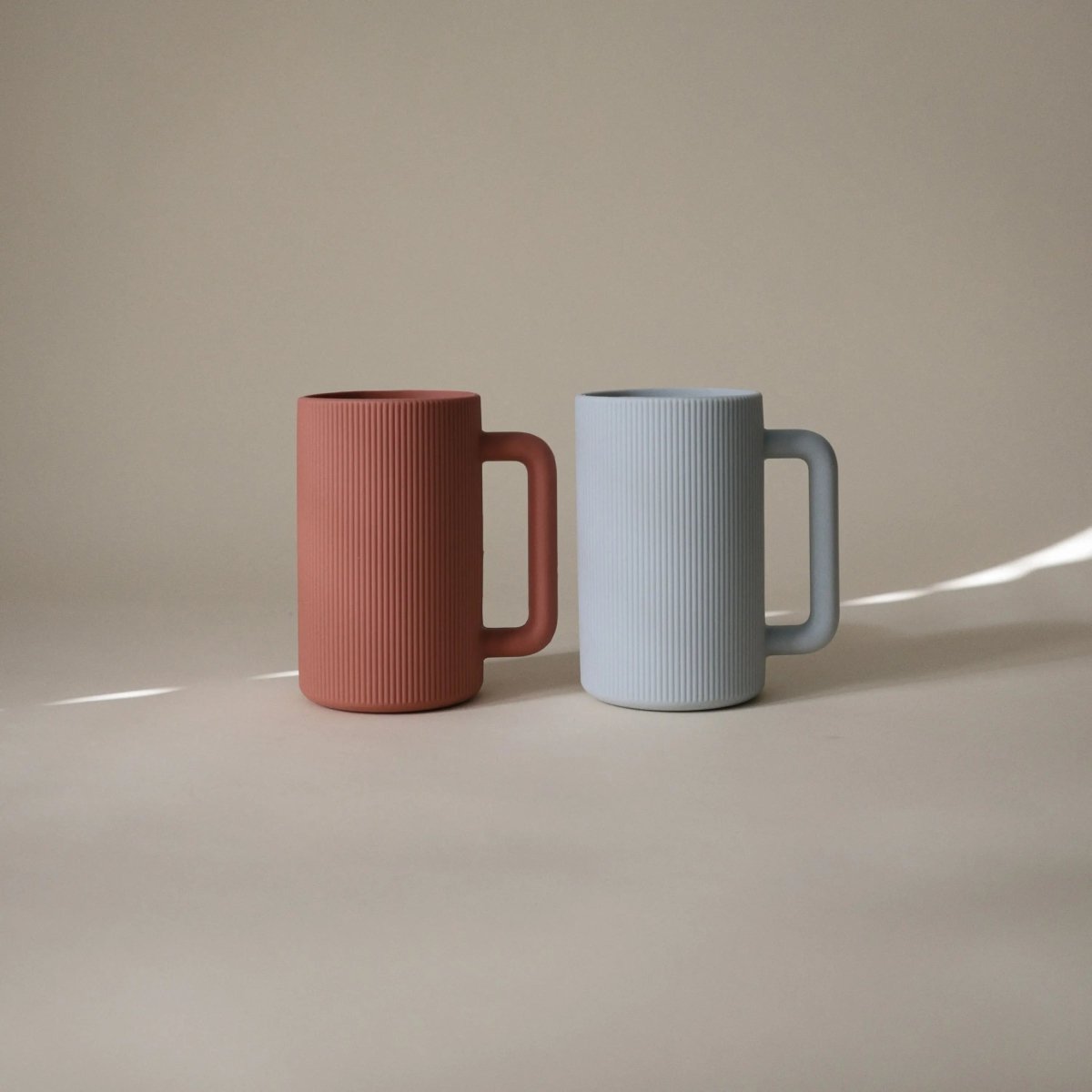 Mushie Bath Rinse Cup for Kids with Textured Grip and Controlled Water Stream - 