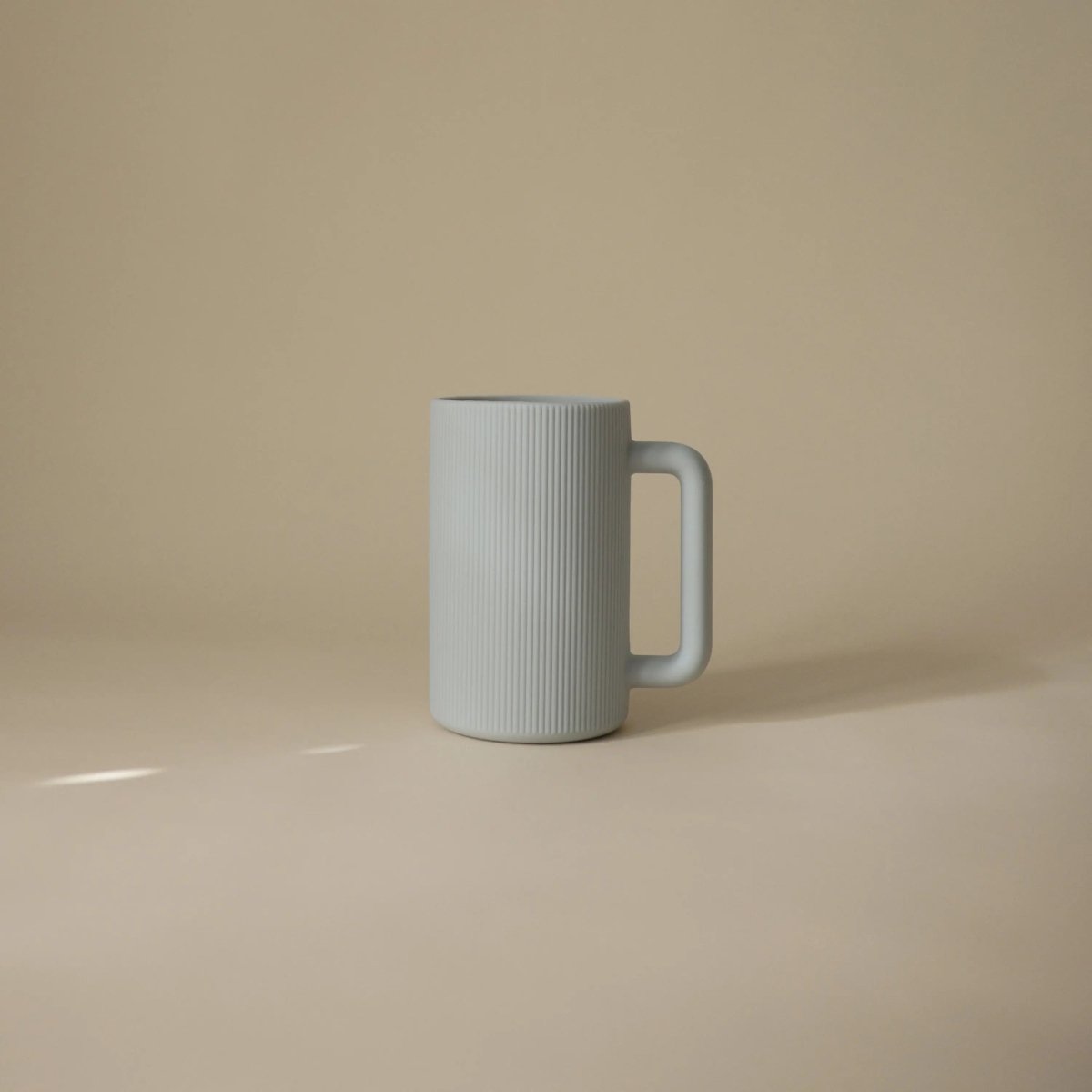 Mushie Bath Rinse Cup for Kids with Textured Grip and Controlled Water Stream - 