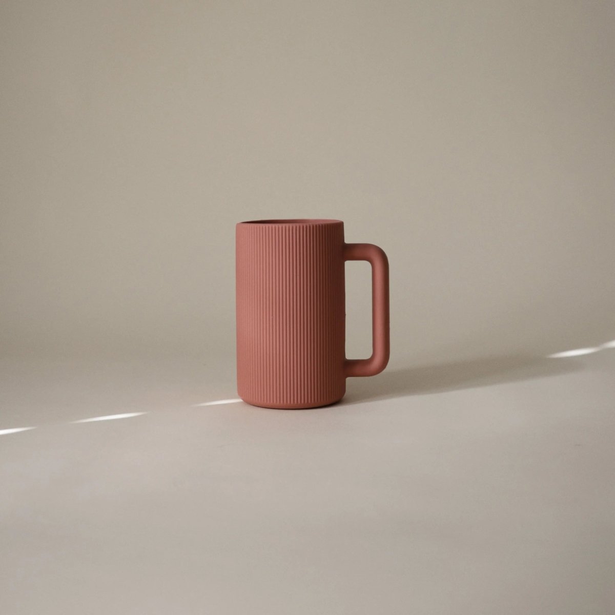 Mushie Bath Rinse Cup for Kids with Textured Grip and Controlled Water Stream - 