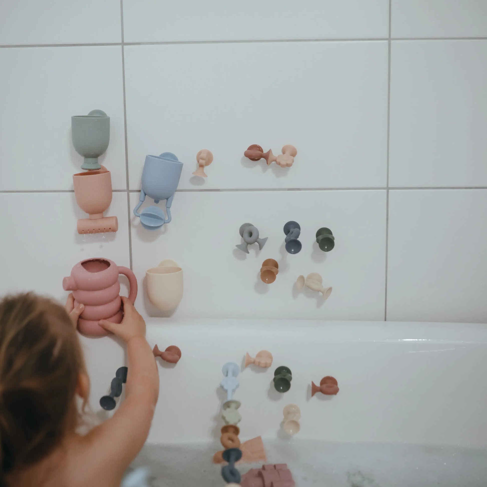 Pour And Play Bath Set Toy For Engaging Bath Time Fun Mushie