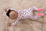 Bestaroo Batty Blossoms Footie - 