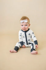 Little Joy Co. Batty For Bedtime Bamboo Zippy Romper Newborn Soft Only - Everetts Place Boutique - 